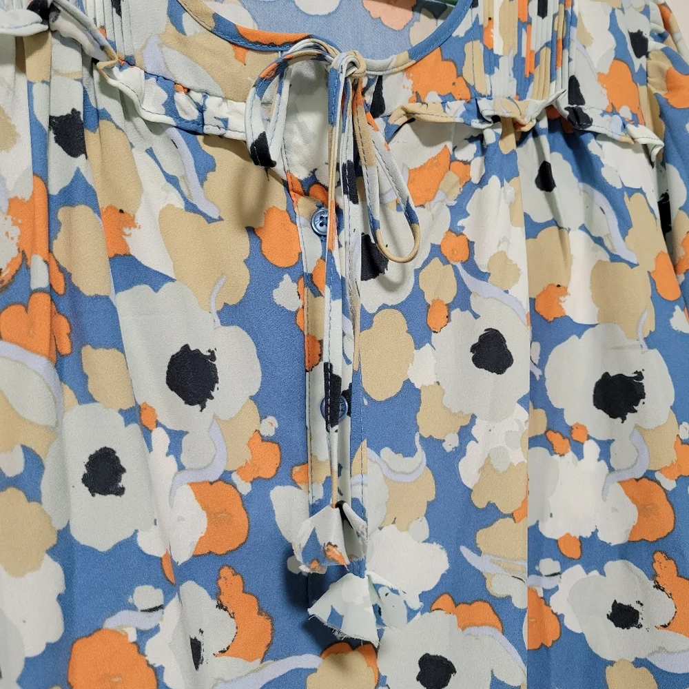 Joie Long Sleeve floral blouse - Picture 7 of 11